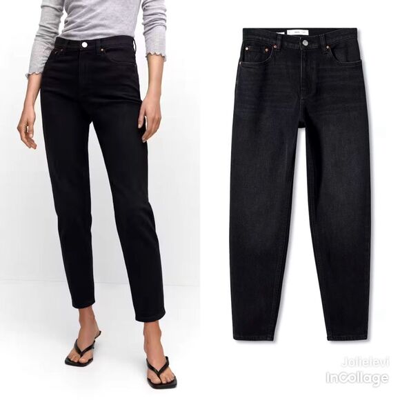 Mango Mom comfort high-rise jeans - Picture 1 of 6